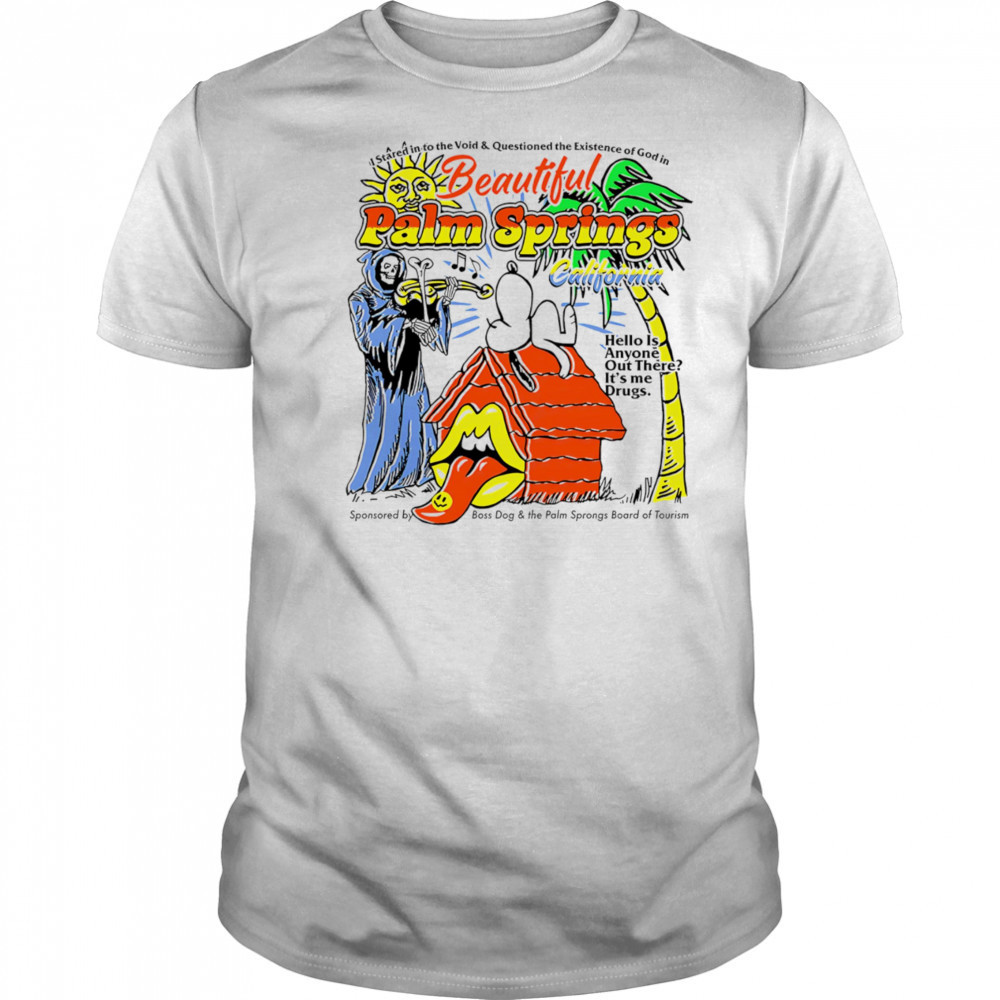 Beautiful palm springs California shirt