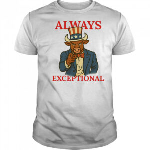 Bespoke Always Exceptional shirt