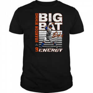 Big Bat Energy Brandon Nimmo New York Baseball MLBPA T Shirt