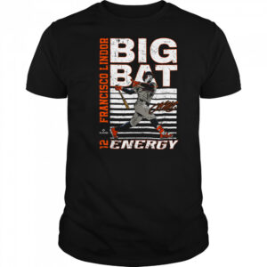 Big Bat Energy Francisco Lindor New York Baseball MLBPA T Shirt