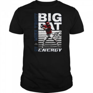 Big Bat Energy Mike Trout Los Angeles Baseball MLBPA T Shirt