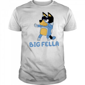 Big Fella Blue dog cute shirt