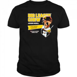 Big league chew Jackson Merrill’s Late-Inning Lemonade the ballplayers’ bubble gum’ shirt