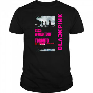 Blackpink 2025 World Tour Toronto Blue Jays shirt