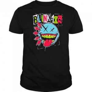 Blink-182 Apparel Green Teeth Smile Logo T-Shirt