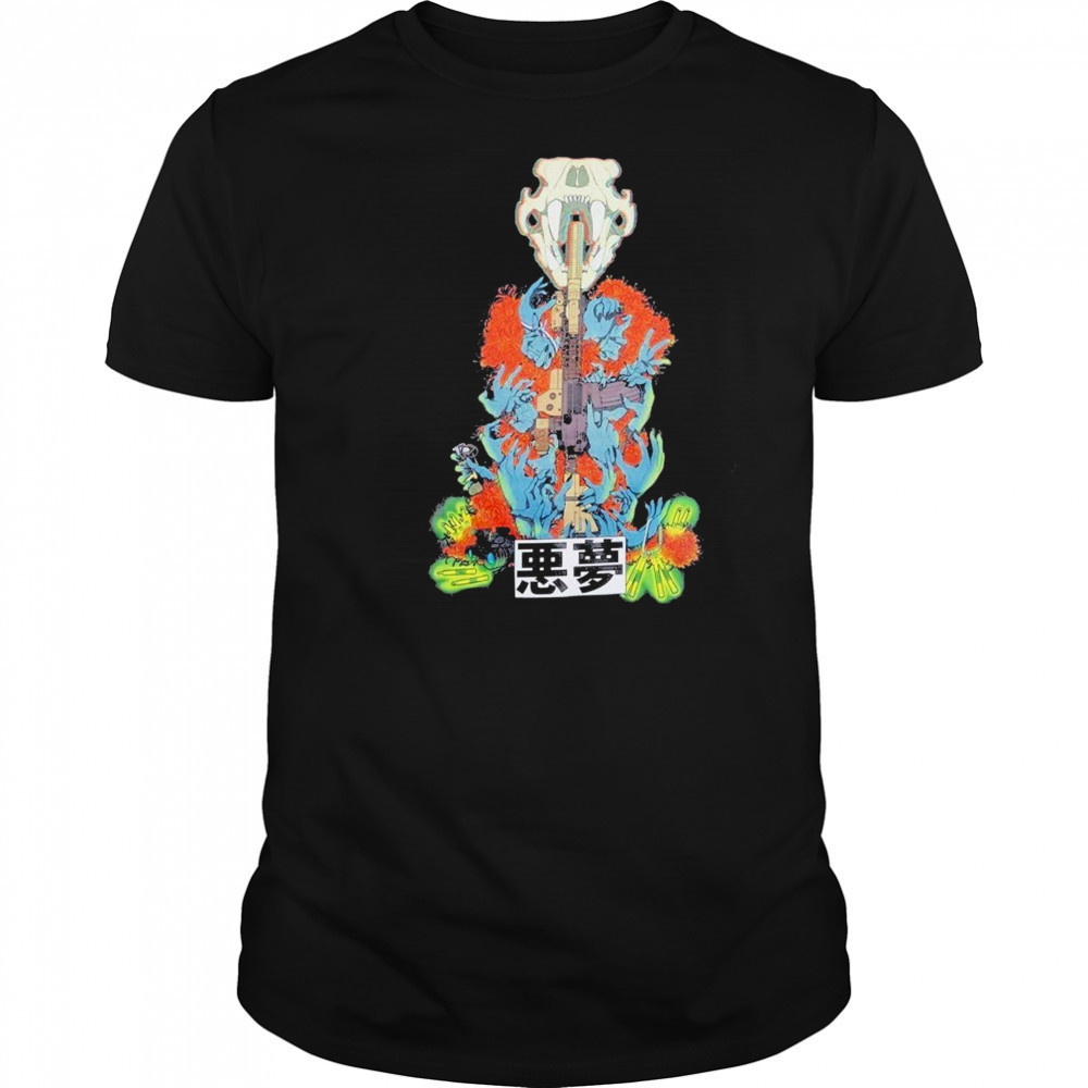 Block II CQBR Rifle Ashen Lilly T-shirt