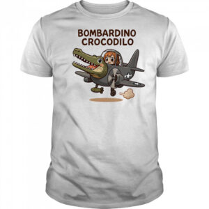 Bombardino Crocodilo cute shirt