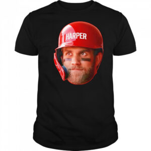 Bryce Harper head in the game shirt