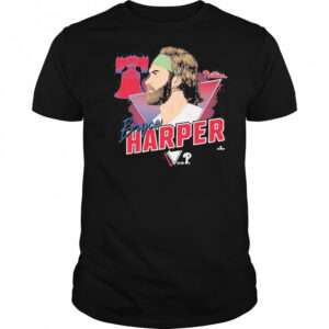 Bryce Harper Philadelphia Phillies ’47 Player Caricature Franklin T-Shirt