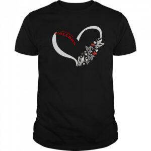 Butterflies In My Stomach Atlanta Falcons NFL T-Shirt