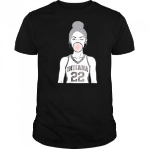 Caitlin Clark blow gum comic shirt