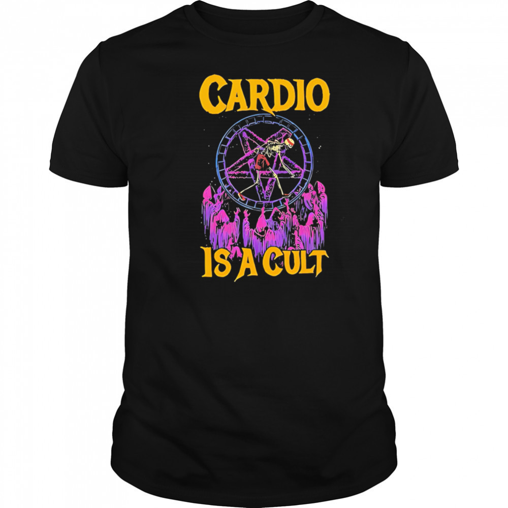 Cardio is a cult yellow shirt