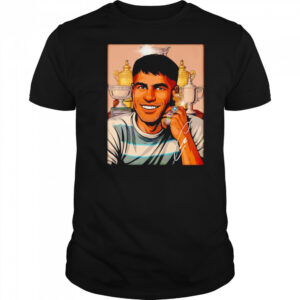 Carlos Alcaraz Roland Garros Champion shirt