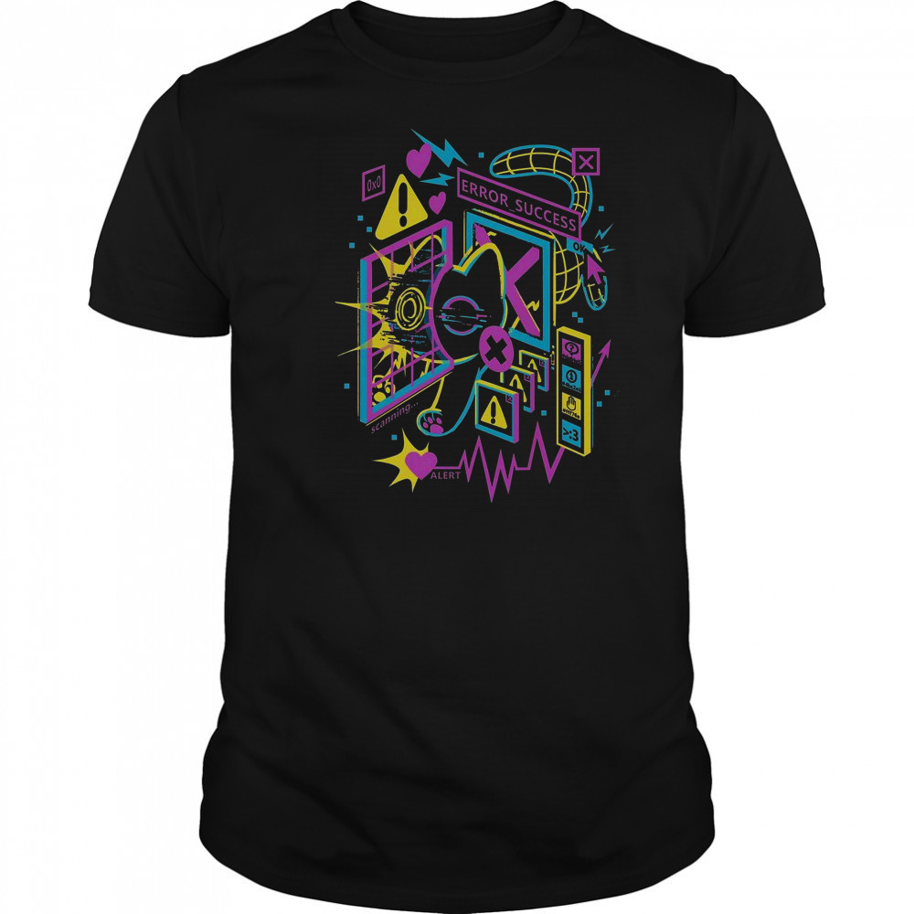 Cat Scan Error Success Heart Scan T-Shirt