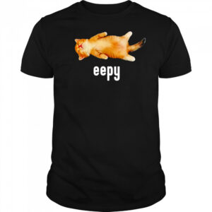 Cat sleeping eepy shirt