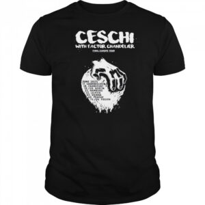 Ceschi Final Europe 2025 Tour T-Shirt