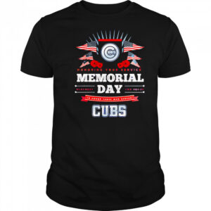 Chicago Cubs MLB x Memorial Day Baseball shirt