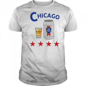 Chicago Malort and Old Style Beer shirt