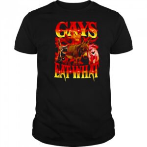 Chicken and donkey gays eat what shirt