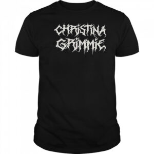 Christina Grimmie Metal Logo T-shirt