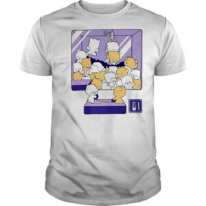 Claw Machine cute pink bears shirt