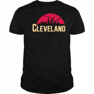 Cleveland Cavaliers Cityscape Skyline style 2025 shirt