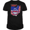 Cleveland Indians Map T-Shirt