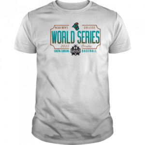 Coastal Carolina Chanticleers MCWS 2025 College World Series T Shirt