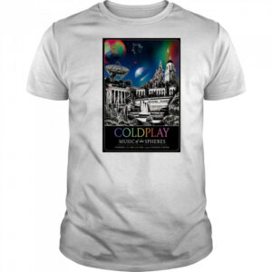 ColdPlay Stanford Stadium In Stanford CA May 31-Jun 1 2025 Poster shirt