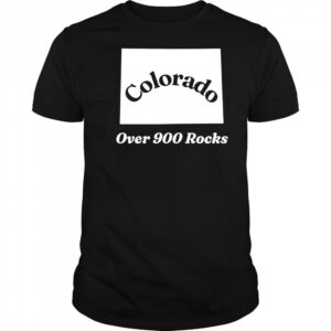 Colorado Over 900 Rocks shirt