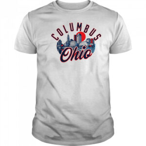 Columbus Ohio Skyline Sunset shirt