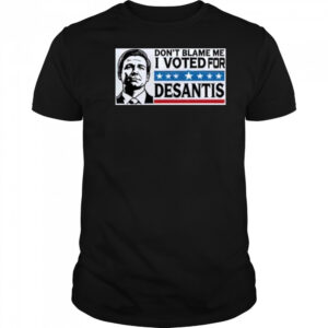 Croaky Caiman Don’t Blame Me I Voted For Desantis Shirt