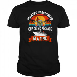 Cruising Drink package Funny Cruise squad T Shirt