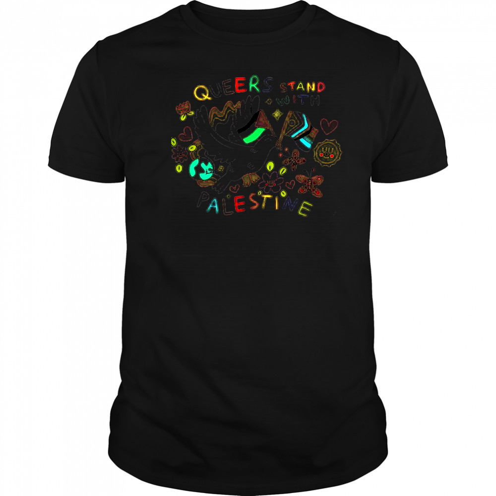 Cute Queers Stand With Palestine T-Shirt