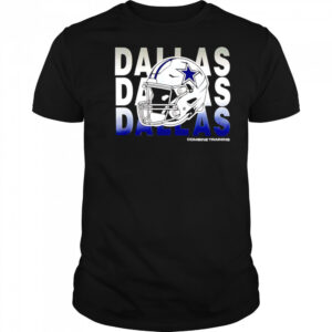 Dallas Cowboys repeat helmet combine training 2025 shirt