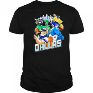 Dallas Sports Team Mascot 2025 Shirt