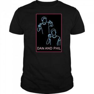 Dan and phil neon shirt