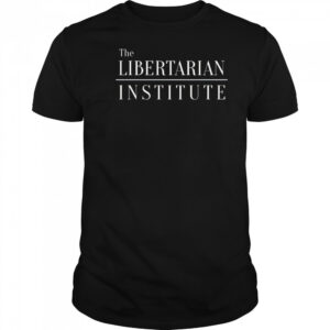 Dave Smith Wearing The Libertarian Institute Shirt