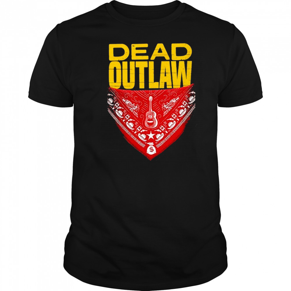 Dead Outlaw Guitar Logo T-shirt