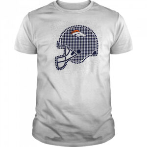 Denver Broncos polka dots helmet shirt