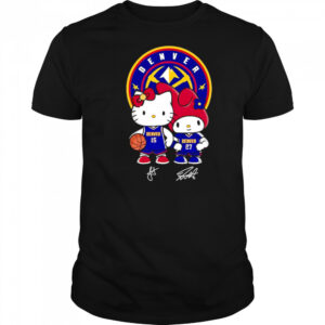 Denver Nuggets Jokic and Murray Hello Kitty Signature shirt