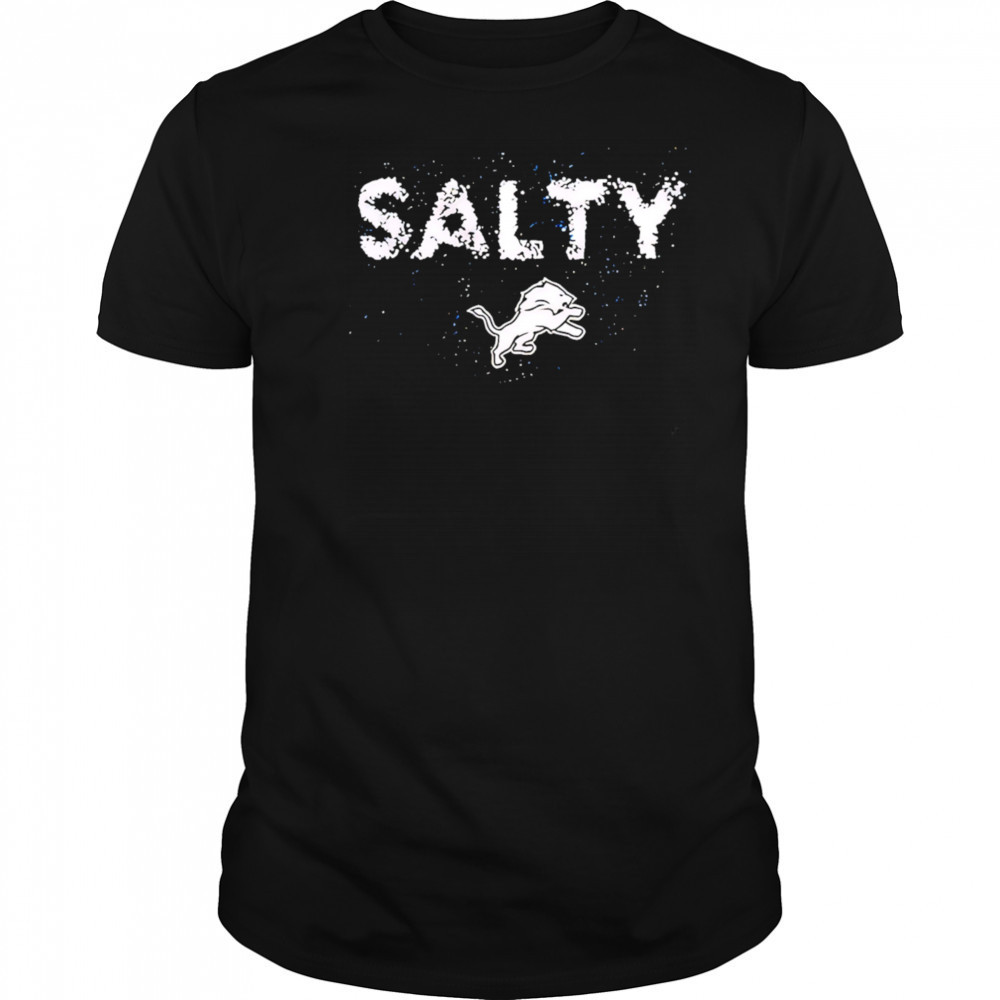 Detroit lions salty sports black 2025 shirt