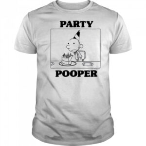 Diary of a Wimpy Kid Birthday Party Pooper Cake T Shirt
