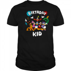 Disney Jr. Mickey & Friends _Birthday Kid_ Birthday Party Shirt