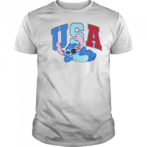 Disney Lilo & Stitch 4th Of July Sassy Americana Stitch T Shirt