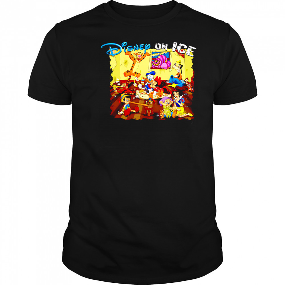 Disney On Ice funny cartoon shirt