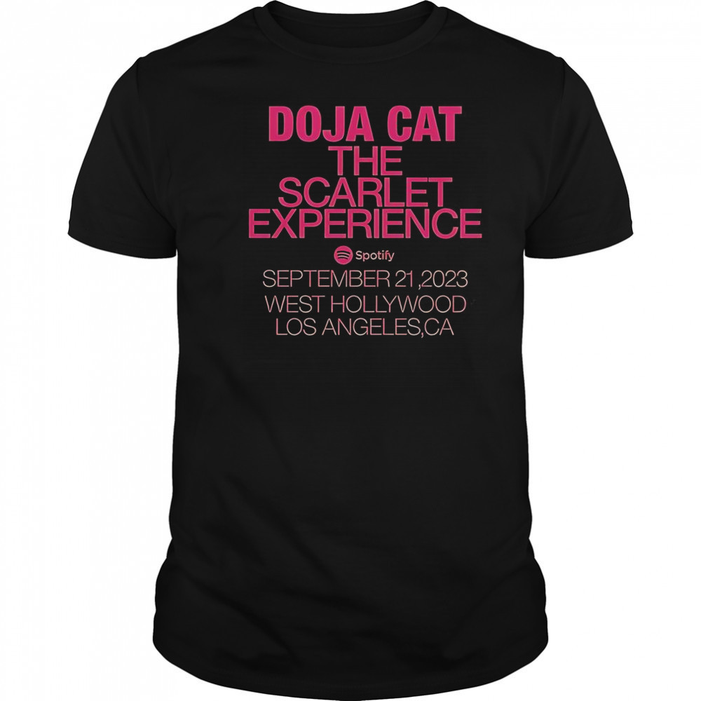 Dojacat The Scarlet Experience September T-Shirt