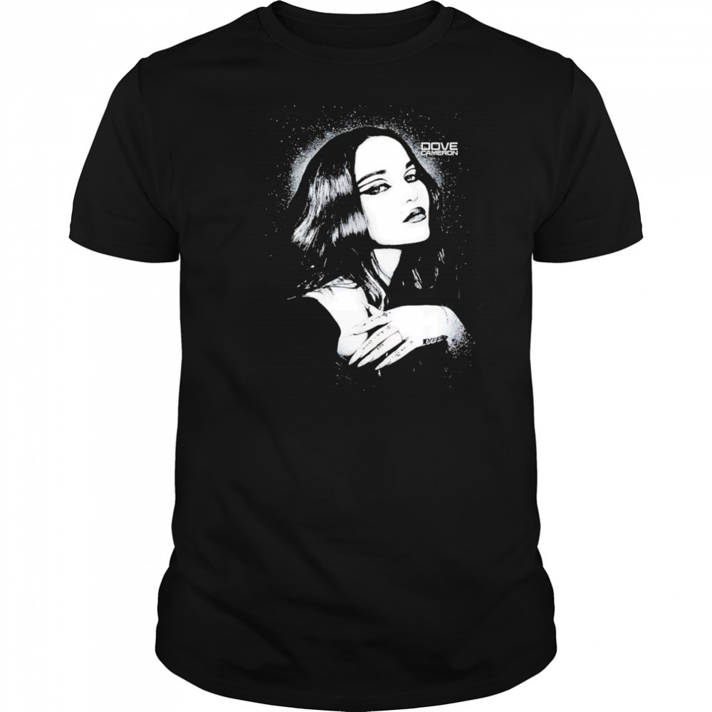 Dove Cameron black and white photo shirt