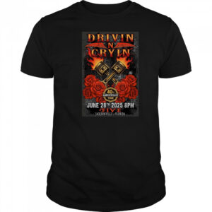 Drivin N Cryin Jun 28 2025 Five In St. Jacksonville FL Shirt