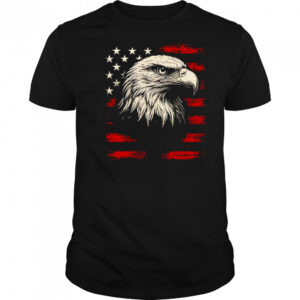 Eagle American flag 4th of July shirt